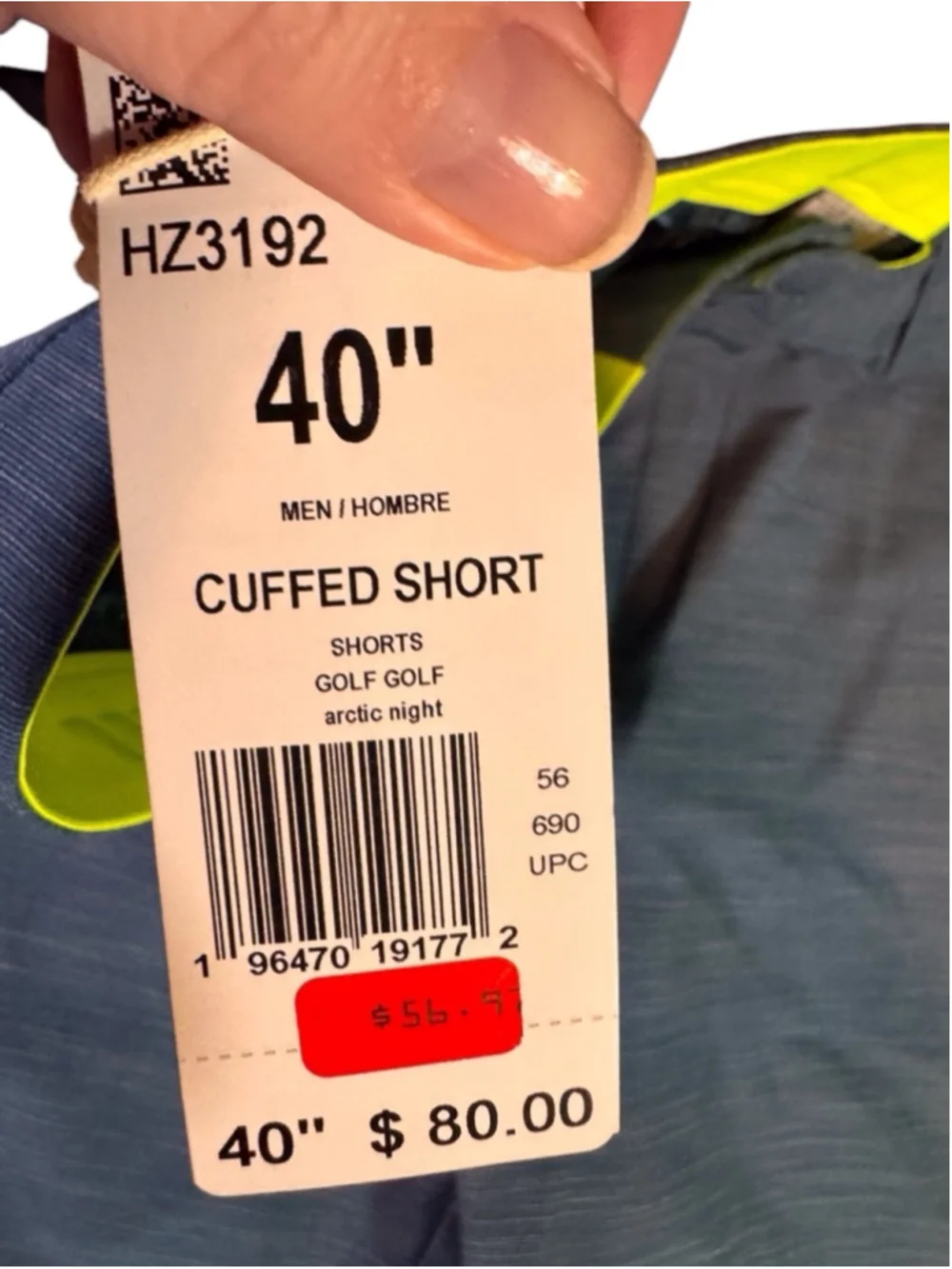 Adidas Men's Golf Shorts, 40